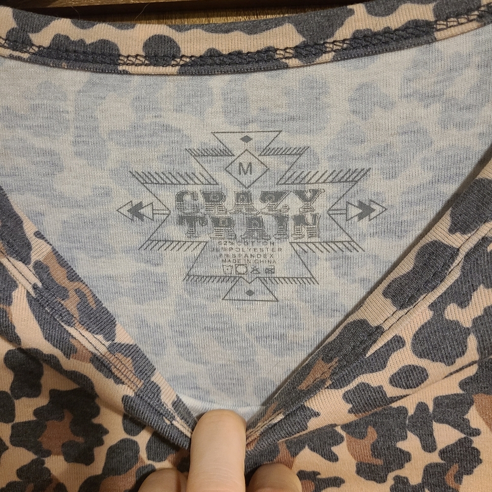 Leopard Print Crazy Train Dress - image 4